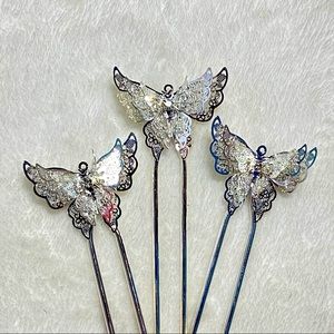 Hair Pins Set of TWO (2) New Butterflies